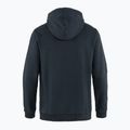 Кофта трекінгова чоловіча Fjällräven Logo Hoodie dark navy 7