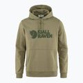 Кофта трекінгова чоловіча Fjällräven Logo Hoodie light olive