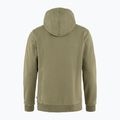 Кофта трекінгова чоловіча Fjällräven Logo Hoodie light olive 2