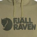 Кофта трекінгова чоловіча Fjällräven Logo Hoodie light olive 3