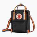 Сумка Fjällräven Kanken Rainbow Sling 2,5 л black/rainbow pattern 2