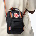 Сумка Fjällräven Kanken Rainbow Sling 2,5 л black/rainbow pattern 6