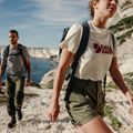 Футболка трекінгова жіноча Fjällräven Logo chalk white 5