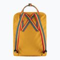 Рюкзак міський Fjällräven Kanken Rainbow 16 л ochre/rainbow pattern 3