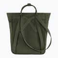 Сумка 2в1 Fjällräven Kanken Totepack 14 л deep forest 2
