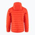 Пуховик чоловічий Fjällräven Expedition Pack Down flame orange/un blue 2