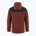 Куртка вітрозахисна чоловіча Fjällräven Greenland Winter maroon/dark navy 2