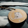 Сумка-бананка Fjällräven Kanken Graphics Hip Pack nimbus blue/hidden animals 4