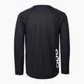 Лонгслів велосипедний чоловічий POC DH Jersey carbon black 2