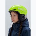 Шолом лижний дитячий POC Pocito Obex MIPS Jr fluorescent yellow/green 5