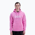Кофта POC Hood thulite pink/hydrogen white