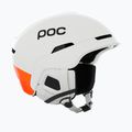 Шолом лижний POC Obex MIPS hydrogen white/fluorescent orange