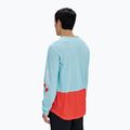 Лонгслів велосипедний чоловічий POC Motion Air Jersey lazurite blue/carnelian orange 2