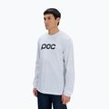 Лонгслів POC Tee hydrogen white/lazurite blue