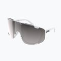 Окуляри сонцезахисні POC Devour hydrogen white/clarity road/sunny silver