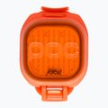Ліхтарик велосипедний на шолом POC Knog Mini Helmet Light fluorescent orange