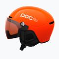 Шолом лижний дитячий POC POCito Obex Visor S2 Jr fluo orange/clarity pocito/partly sunny/lt orange 2