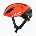 Шолом велосипедний POC Omne Beacon MIPS fluorescent orange matt/uranium black matt 2