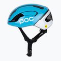 Шолом велосипедний POC Omne Beacon MIPS kyanite blue/hydrogen white 3