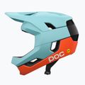 Шолом велосипедний POC Otocon Race MIPS indicolite blue matt/carnelian orange matt 2
