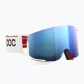 Гірськолижні окуляри POC Nexal Mid red/white/partly sunny blue