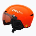 Шолом гірськолижний дитячий POC POCito Obex Visor S2 Jr fluorescent orange 2