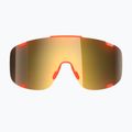 Окуляри сонцезахисні POC Devour fl.orange translucent/clarity road/partly sunny gold 2