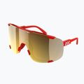 Окуляри сонцезахисні POC Devour prismane red/clarity road/partly sunny gold
