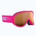 Дитячі гірськолижні окуляри POC POCito Retina Jr S2 fluorescent pink/partly sunny light orange