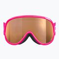 Дитячі гірськолижні окуляри POC POCito Retina Jr S2 fluorescent pink/partly sunny light orange 3