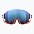 Маска лижна POC Zonula Race hydrogen white/zink orange/partly blue 2