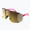 Окуляри велосипедні POC Devour fluo pink/uranium black translucent/clarity road gold 6