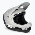 Шолом велосипедний POC Coron Air MIPS argentite silver/uranium black matt