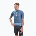 Велофутболка чоловіча POC Essential Road Logo calcite blue/mineral blue