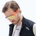 Окуляри велосипедні POC Elicit fluorescent orange translucent/clarity road gold 5