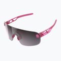Окуляри велосипедні POC Elicit actinium pink translucent/clarity road silver