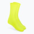Велосипедні шкарпетки POC Fluo Sock Mid флуоресцентні жовто-зелені шкарпетки