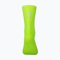Велосипедні шкарпетки POC Fluo Sock Mid флуоресцентні жовто-зелені шкарпетки 6