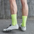 Велосипедні шкарпетки POC Fluo Sock Mid флуоресцентні жовто-зелені шкарпетки 8