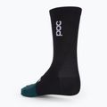 Велошкарпетки POC Flair Mid uranium black/dioptase blue 2