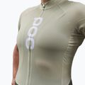 Велофутболка жіноча POC Essential Road Logo prehnite green/epidote green 3