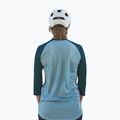 Велофутболка жіноча POC MTB Pure 3/4 lt dioptase blue/dioptase blue 2