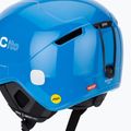 Шолом лижний дитячий POC POCito Obex MIPS fluorescent blue 8