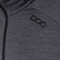 Кофта трекінгова чоловіча POC Merino Zip Hood sylvanite grey melange 3