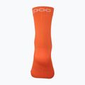 Велошкарпетки POC Fluo Mid fluorescent orange 5