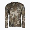 Чоловічий термокостюм Pinewood Abisko Merino Base Layer Half Zip на блискавці d.mossgreen 3