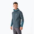Кофта трекінгова чоловіча Peak Performance Rider Zip Hood блакитна G77244110