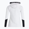 Кофта трекінгова жіноча Peak Performance Rider Zip Hood біло-чорна G78834020 2