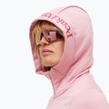 Жіночий світшот Peak Performance Rider Tech Zip Hood теплий рум'яний з капюшоном 3