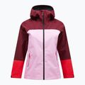 Куртка-дощовик жіноча Peak Performance Trail Hipe Shell Jacket obscure/morning dew/red